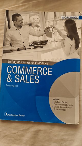 Commerce & Sales Workbook - Burlington (Inglés FP)