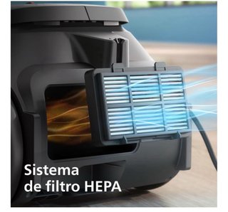 Aspiradora Philips 2000 Gris