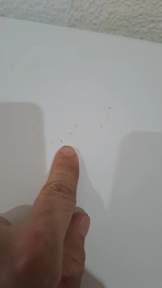 Escritorio blanco con cajón Ikea