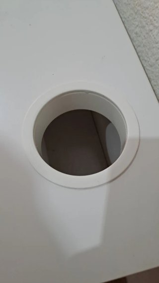 Escritorio blanco con cajón Ikea