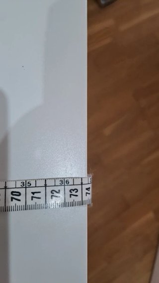 Escritorio blanco con cajón Ikea