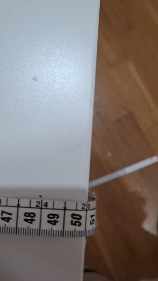 Escritorio blanco con cajón Ikea