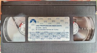 Una Proposición Indecente VHS