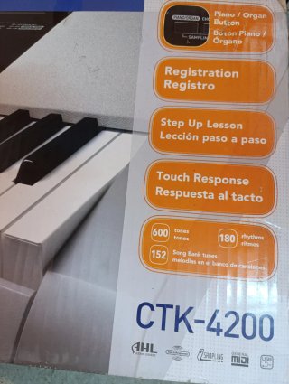 Teclado Electrónico / piano digtal Casio con Atril