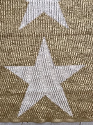 Alfombra Pappelina estrellas reversible