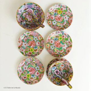Juego de porcelana Macao Mil Flores