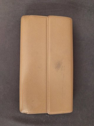 Billetero Chanel Beige Vintage