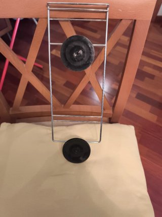 Estantería esquinera ducha metal