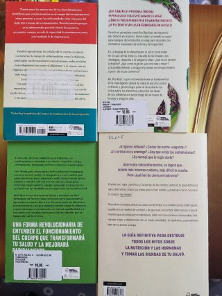 Libros de dieta, alimentación, salud y nutrición