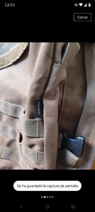 Mochila Táctica True Spec Beige/Marrón