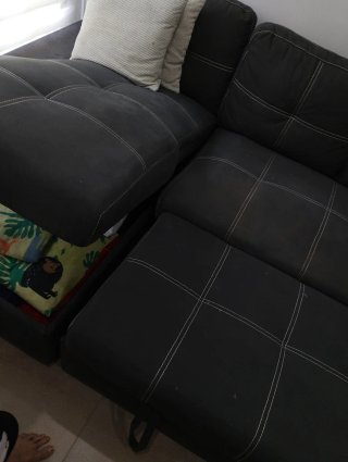 Sofá 3 plazas + chaise longue