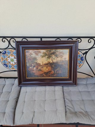 Quadro paesaggio vintage