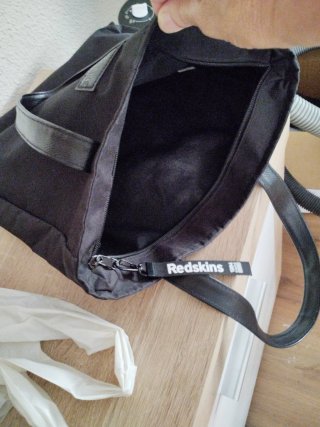 Bolso Tote Redskins Negro Mujer