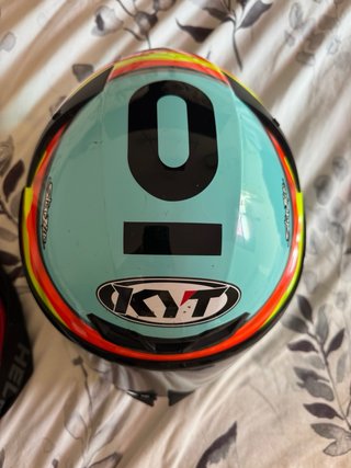 Casco KYT Star Lite Leopard Natural talla L