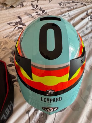 Casco KYT Star Lite Leopard Natural talla L
