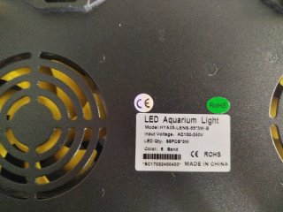 Schermo LED Roleadro per acquario