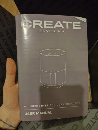 Freidora de Aire CREATE - Oil Free