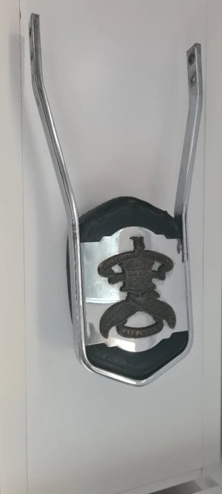 Respaldo Sissy Bar Cromado Moto Vintage