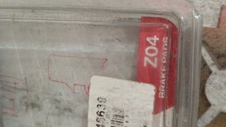 2 juegos pastillas Brembo Z04