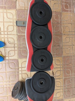 Discos de hierro fundido 5kg 28mm