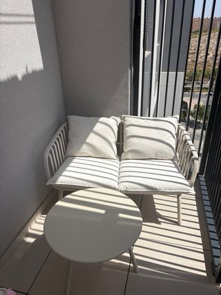 Set Muebles Jardín 4 Plazas Beige