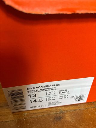 Nike Vomero Plus Talla 47.5