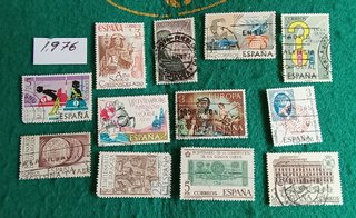 Sellos usados de España. VER FOTOS.