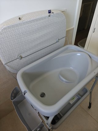Bañera Bebé Chicco con cambiador