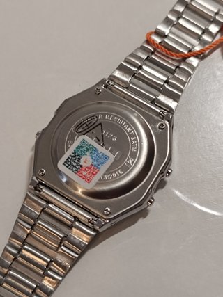 Orologio Digitale Vintage Argento - Personalizzabile
