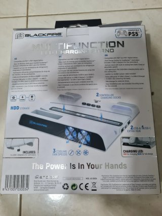 BLACKFIRE Multifunción LED PS5 Stand