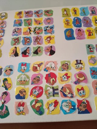 Cromos Troquelados Disney