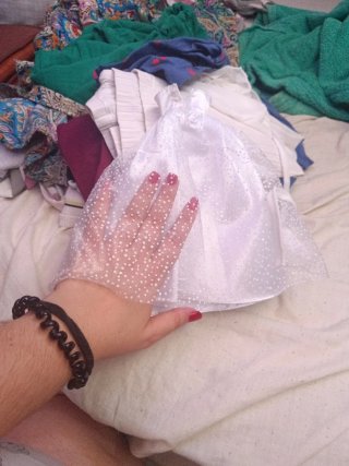 Abito da sposa per bambola Barbie