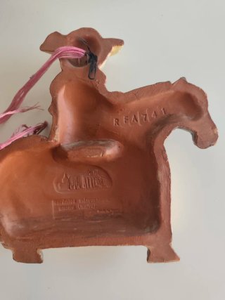 Figura cerámica picador a caballo
