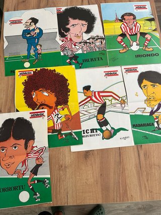 Colección revistas oficiales Athletic Club 1976