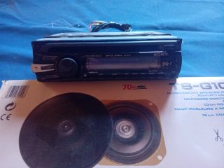 Radio Coche Sony CDX-GT350 MP3 WMA AAC