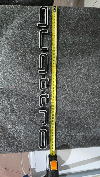 Logo QUATTRO per Audi