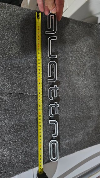 Logo QUATTRO per Audi