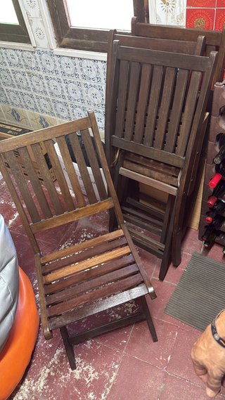 Conjunto Muebles de Jardín Madera