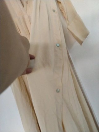Vestido Zara Beige Talla XL
