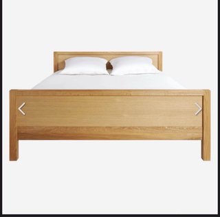 Cama doble Habitat madera hanita 160X200