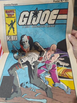 4 Posters GI JOE Marvel Comics