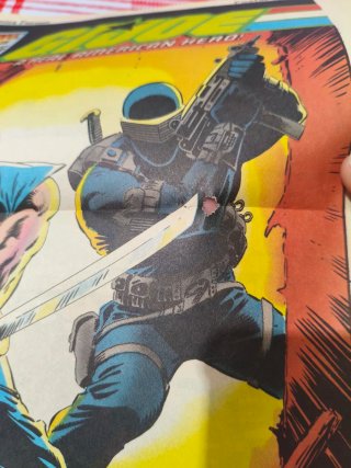 4 Posters GI JOE Marvel Comics