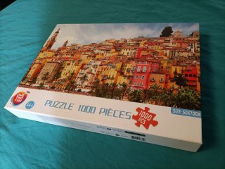 Puzzle 1000 Piezas Paisaje Urbano Mediterráneo