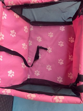 Silla para perro coche con estampado