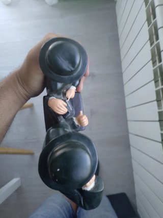Figura Vintage Laurel y Hardy