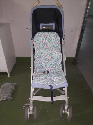 Silla de paseo bebé plegable tipo paraguas