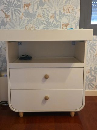 Cambiador IKEA blanco