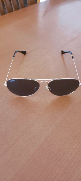 Gafas de sol Unofficial aviador plata/negras