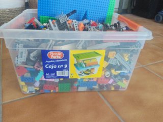 Scatola di pezzi LEGO (4kg)