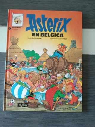 Asterix en Belgica de todos los pueblos de la Galia, el belga es el mas valiente